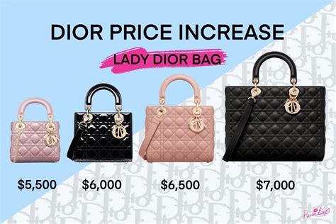 lady dior canada price 2015|christian dior bag price list.